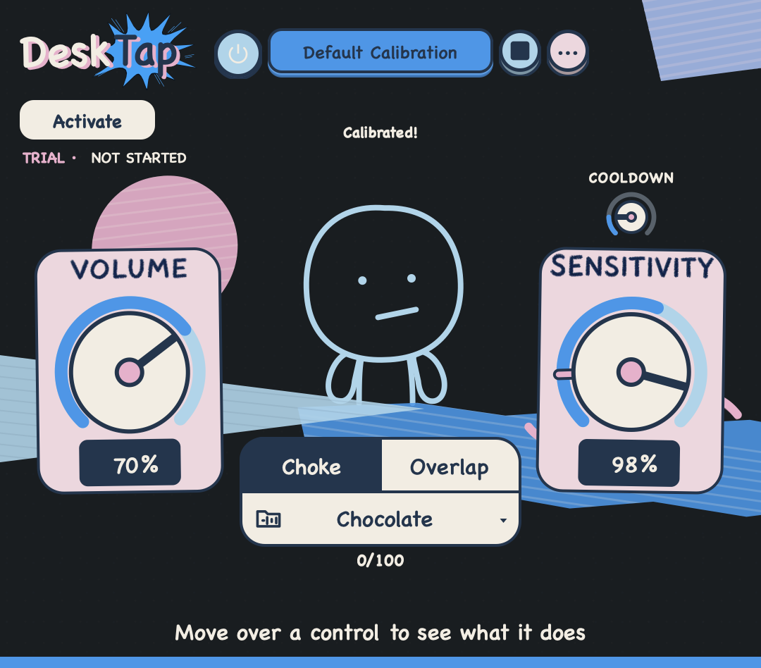 DeskTap 1.0.0 app window