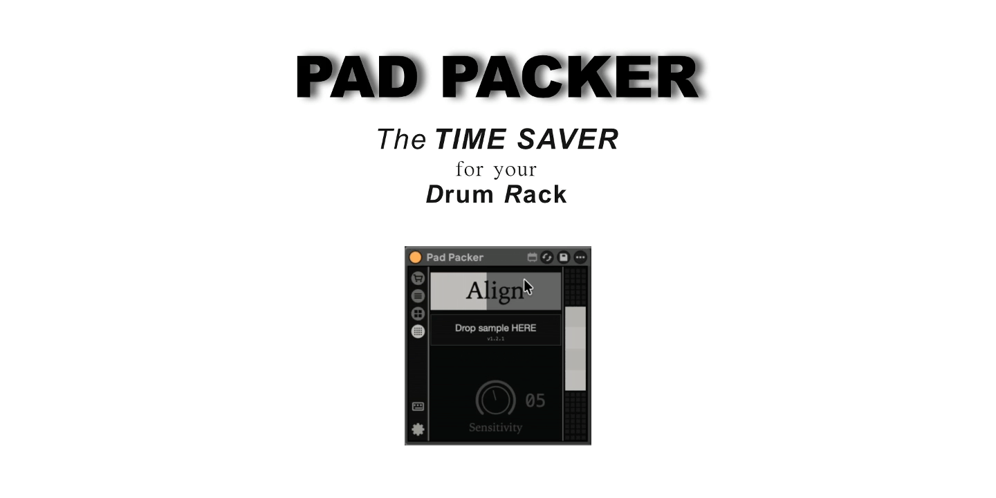 Pad Packer Max for Live device preview